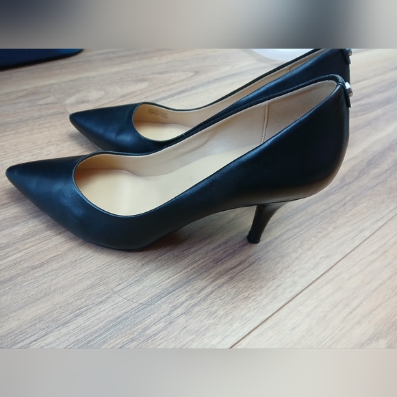 Michael Kors Black Leather Heels - Picture 7 of 14